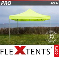 Reklamtält FleXtents PRO 4x4m Neongul/Grön